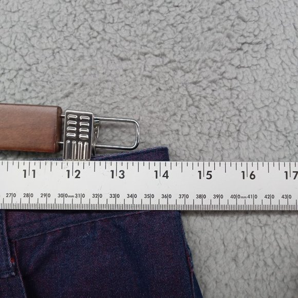 Revolt Pants Womens 7/8 Purple Mid Rise Bootcut‎ Denim Jeans Punk Kawaii - Picture 3 of 11